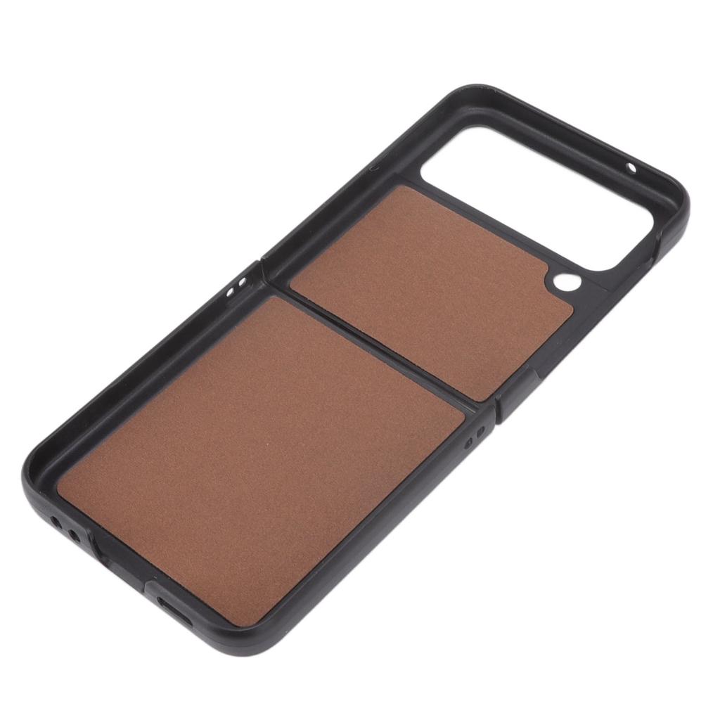 Klappbildschirm Handyhülle Leder Klappbildschirm Handyhülle Schutz für Samsung Galaxy Z FLIP 4