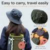 Summer Sun Protection Fisherman Bucket Hat Man Woman Outdoor Quick-drying Wide Brim Bucket Hat Fishing Hiking Anti UV Sun Cap