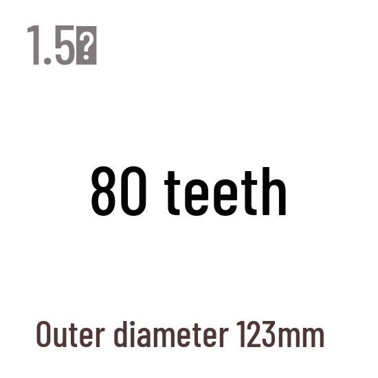 1,5M Modul Stirnrad, 13-120 Zähne, Stahl Zahnstange, 45 Stahl, Wärmebehandelt