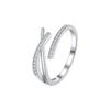 New   Copper Ring 5A Zircon Shining For Women Wedding Jewelry Engagement Charm Fashion High Quality Party Gifts