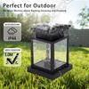Solar Hanging Lantern Lamp Outdoor Waterproof String Light Candle for Garden Patio Lawn Deck Umbrella Tent Yard Driveway Holiday