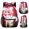 Cartoon Novelty Kpop Youthful School Bags Unisex Gacha Life Travel Bags 3D Print Oxford Waterproof Notebook Shoulder Backpacks