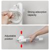 12 Inch Shower Bathtubs Handle with Strong Best Suction Mug No Drill Durable Safety Hand Rail Grab Bar for Seniors Elderly Handicap for Home