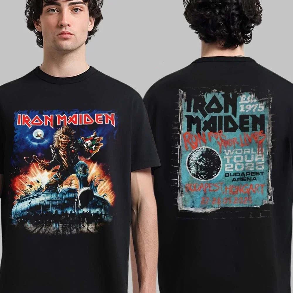 Run for Your Lives Rockband Fans T-Shirt Mode Cool Rundhals Kurzarm T-Shirts Locker Atmungsaktiv Bequeme Kleidung Für Männer