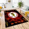 Gang Motorcycle enthusiasts Hells Angels Motorcycle Club carpet is suitable for living room and bedroom doormats office balcony decorative carpet V8