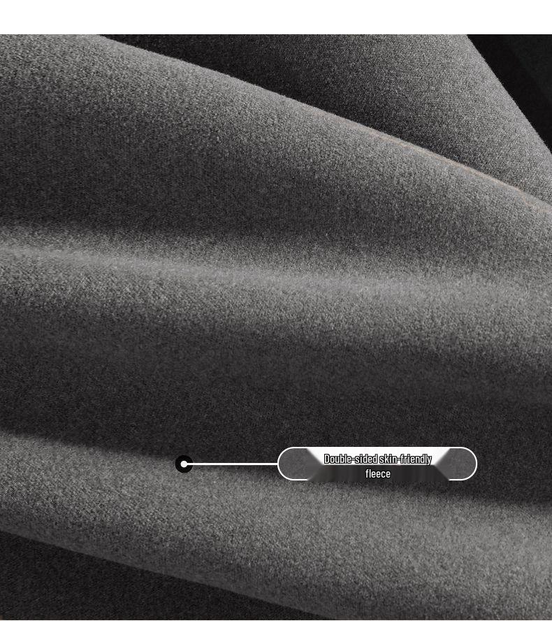 Unisex Thermal Half-Turtleneck Long Sleeve Tee for Autumn/Winter