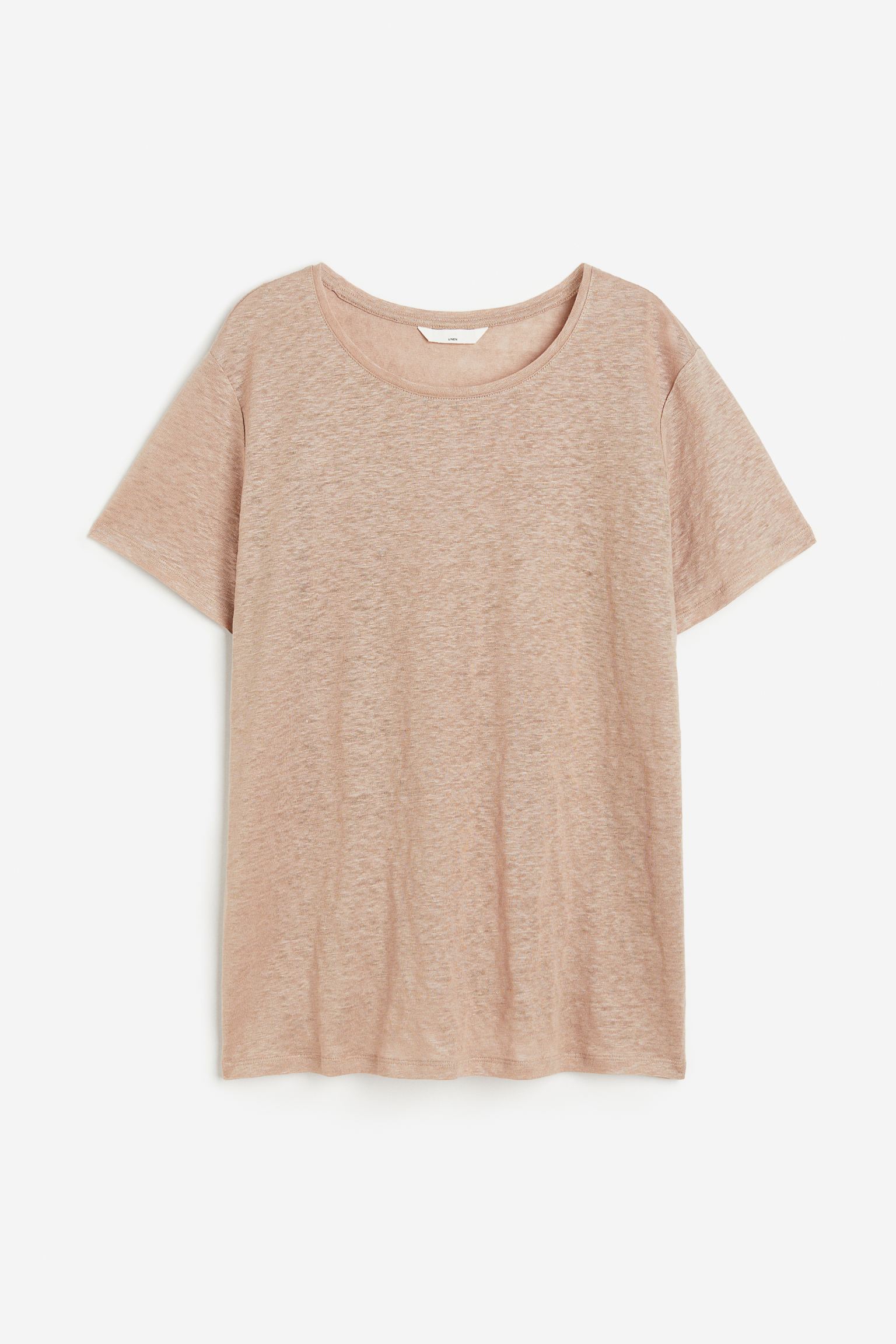 

Linen jersey T-shirt