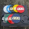 4 pezzi/SET 69mm Adesivi BBS Per 09.24.030 Tappi Centrali Ruota BBS 3D Acrilico Tappi Centrali Ruota Auto Copriruota 0924030 Mozzo Ruota BBS