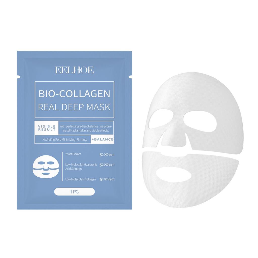 1pcs/4pcs Deep Collagen Mask Collagen Lifting Mask Even Skin Tone Hydrate and Moisturize Facial Masks Overnight Skin Care
