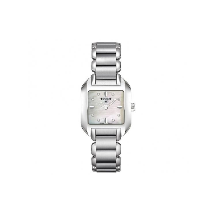 

TISSOT T LADY T Wave Quartz Movement Women s Watch 23.6mm 23.6mm White Dial Stainless Steel Case T02.1.285.74