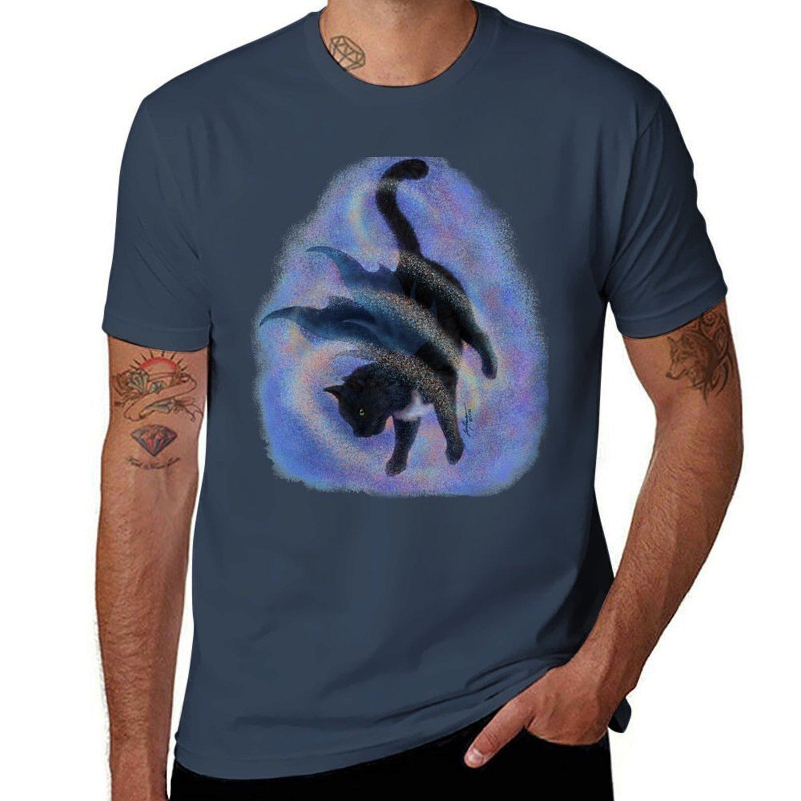 Catsi The Fairy Cat Tshirt Antiwrinkle Short Sleeve Tshirt S