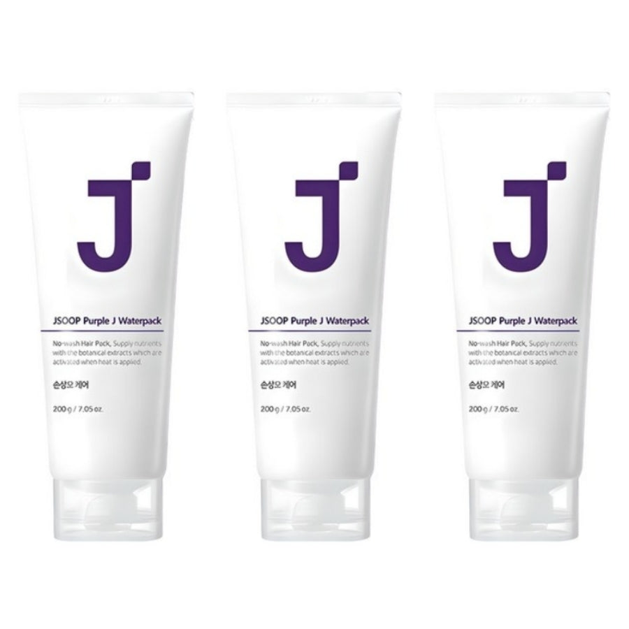 JSOOP Purple J Hair Waterpack 200ml*1Pc/2Pcs/3Pcs/4Pcs