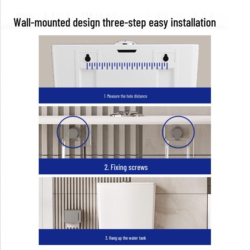 JOMOO 95118 Powerful Flush Squat Toilet Cistern