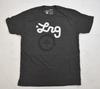 Lifted Research Group LRG Pánské tričko Heather Black s cyklo logem Nové M, L