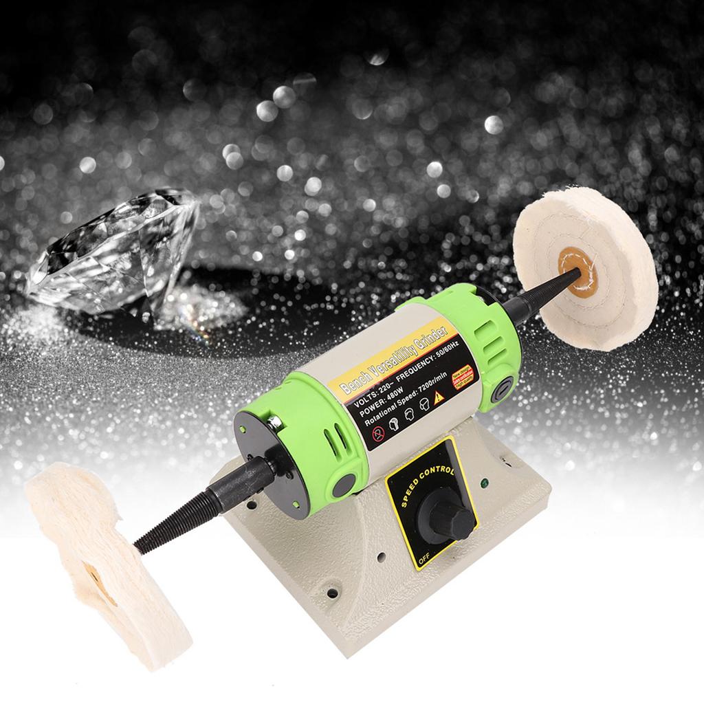 Pulpit Podwójna głowica Ławka Szlifierka Szlifierka do polerowania biżuterii