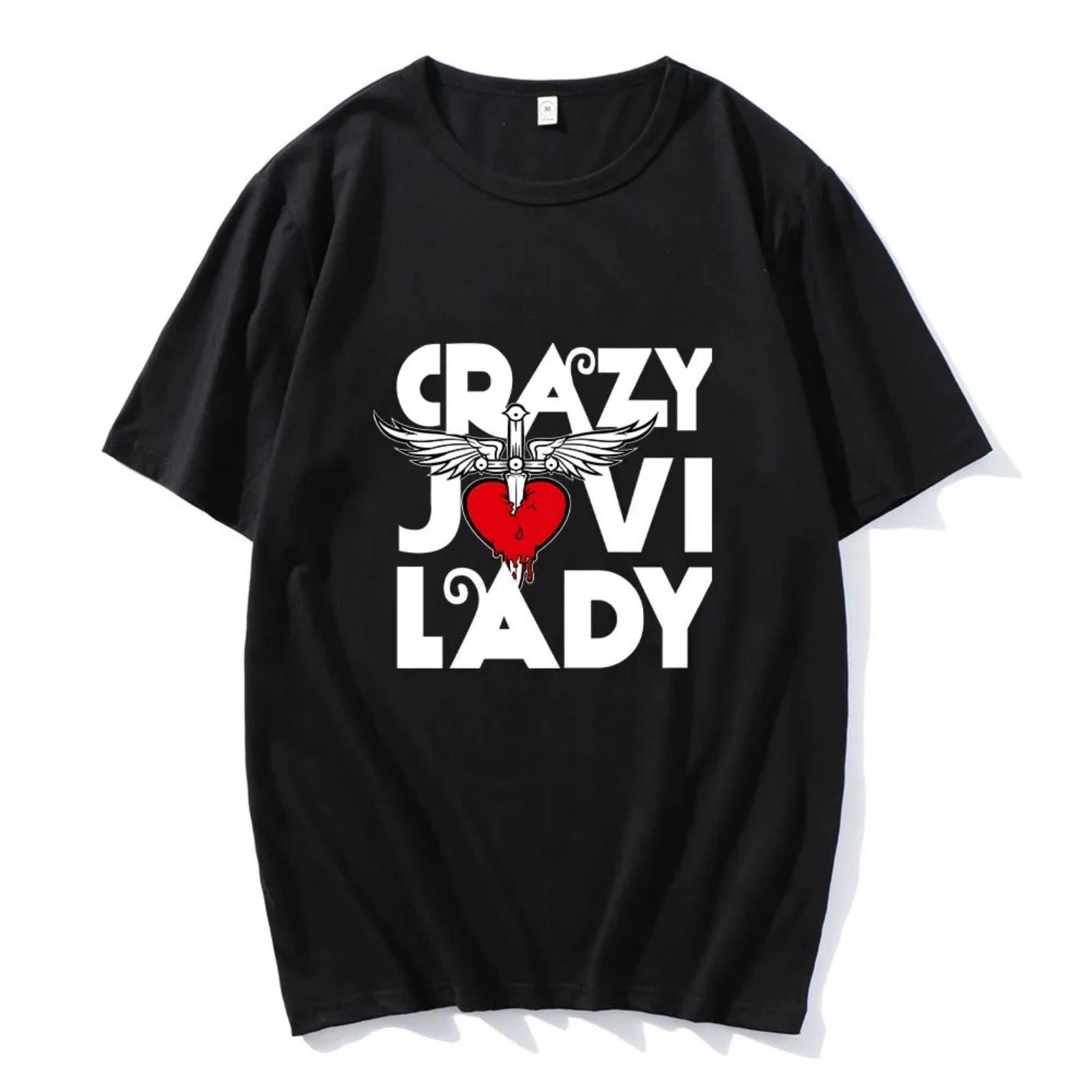 

BonJovi T-shirts Gothic Aesthetic Graphic Printing Cotton Casual Tee-shirt O-neck Short Sleeve Comfortable Ropa Hombre Clothes XXXXXL різнокольоровий