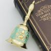 Retro Hand Cranked Bell European Style Exquisite Luxury Hand Bell Craft Decor Christmas Bell Church Bar Hotel Decoration