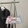 Niche High-end Underarm Bag Women's New Bow Printed Commuter Bag Fashionable Shoulder Handbag