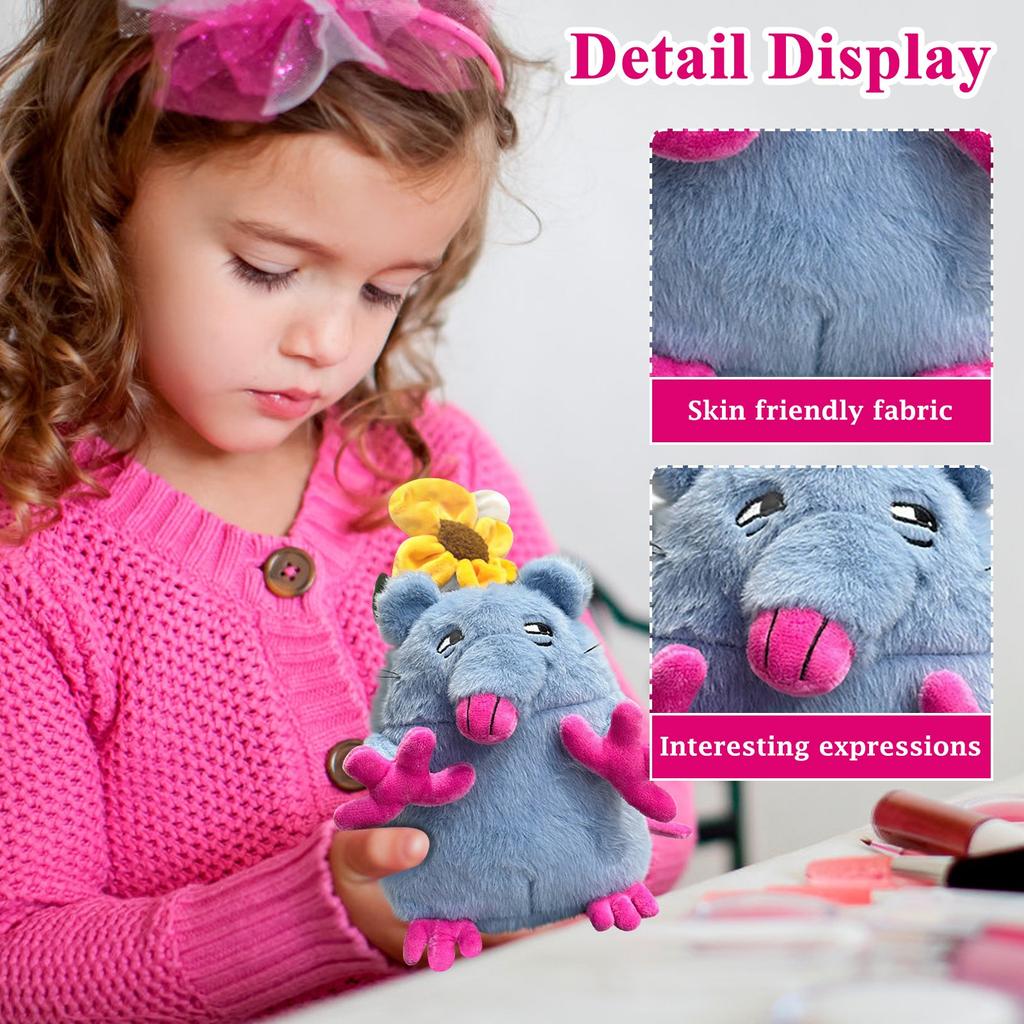 Cute Mouse Cartoon Plush Toy, Soft Toy Pillows,Cute Birthday Gift For Friends And Kids,Home Decoration