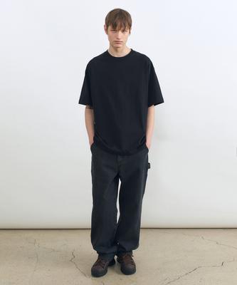 INSILENCE Washed Painter Pants Washed Black