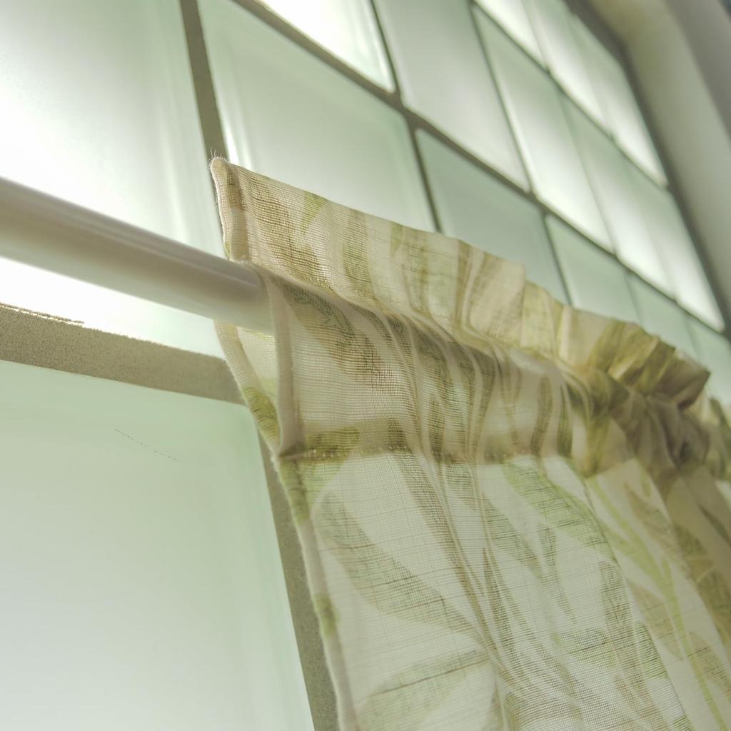 Morris Design Studio Style Noren, Willow Sheer, Green, 145 X 150cm, Flame Retardant, EJ1724, by Kawashima Selkon Textiles