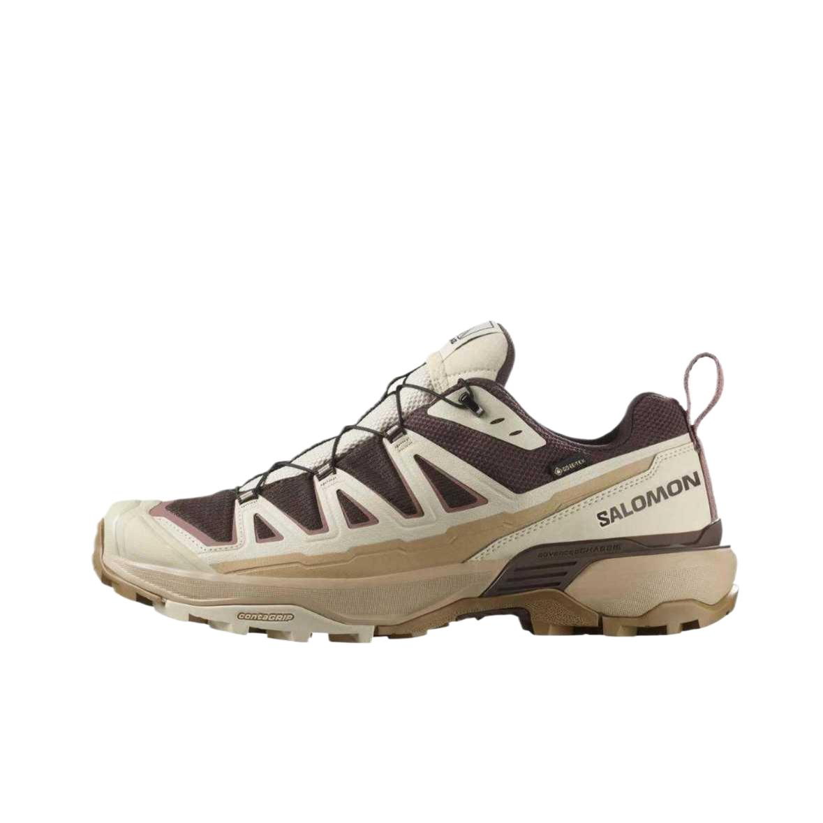 

Salomon X Ultra 360 Edge Gore-Tex Удобные Универсальные Простые Модные Низкие Кроссовки для Хайкинга Женские Кроссовки для Хайкинга Белый Коричневый 478171 37⅓