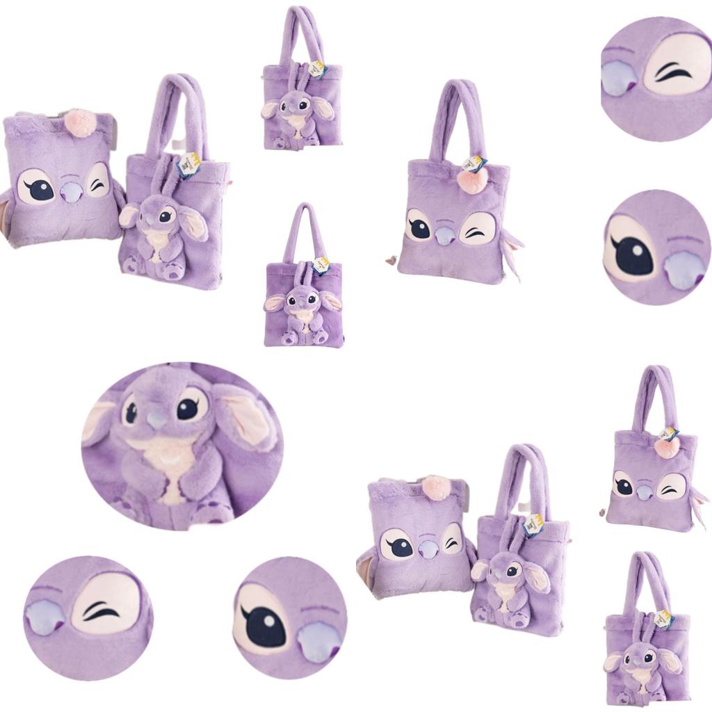Lilo Stitch Stitch Angie Pluszowa Torba na Zakupy Duża Pojemność