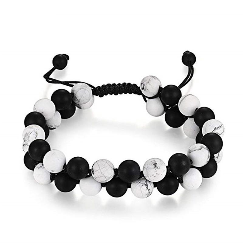

JYL TS Bracelet Three Layer Eye Adjustable Design Enhances Courage & Stability turquoise медный роз