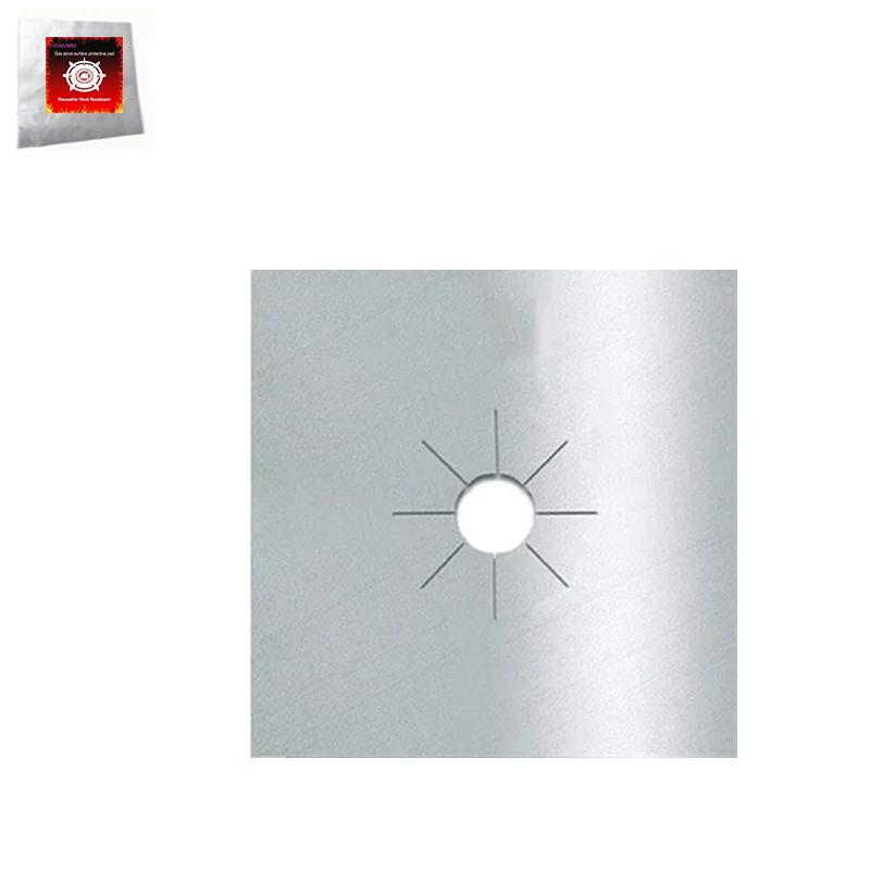 1/2/4pcs 27 Cm Gas Stove Surface Protection Pad Washable Oil and Dirt Resistant Kitchen Cleaning Accessories Home Gadgets