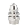 Nickel-Plated Copper Quick-Twist Reducing Straight Connector