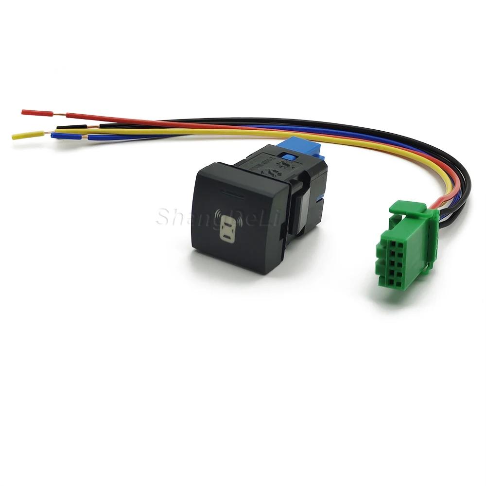 Car LED Light Radar Steering Wheel Heating Rearview Mirror Control Switch Button For Toyota Camry Corolla 2018 Rav4