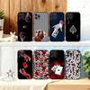 A-Herz-Ass Poker Handyhülle Für iPhone17,16,15,14,13,12Plus,Pro Max,XS,5G Weiche Silikon Schwarze Abdeckung