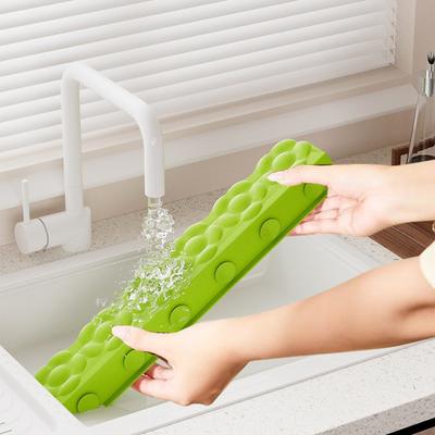 1pc Silicone Splash Guard Sink & Shower - Heavy-Duty Splash Barrier, Non-Slip Dishwasher Splash Deflector,Bathtub Splash Stopper