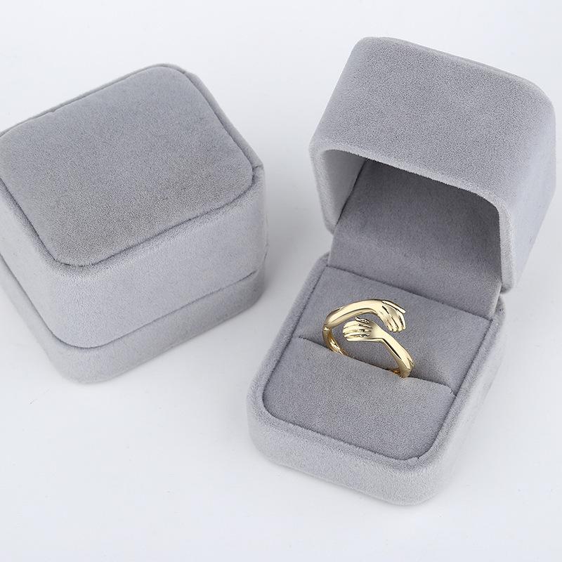 2025 New Style Personalized Hug Ring for Men and Women - Unique Gift for Couples