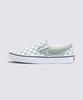 VANS Classic Slip-On - (Teoria culorii) Gri Checked Măsliniu VN000D6YEMW1 [Expediat din Coreea] 100% Autentic