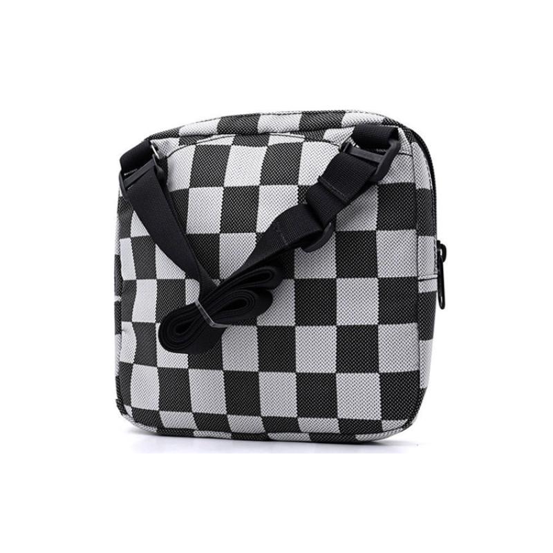 Vans Polyester Shoulder Bag Crossbody Bag Regular Men's Black White Vans VN0A4RUHO28