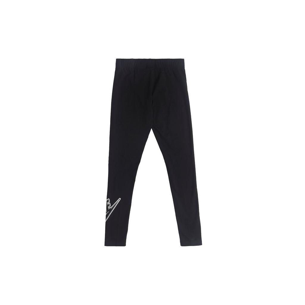 Nike Sportswear Favorites Letter Logo Print Slim Fit Long Fitness Pants Women Pants Black DD6278-010