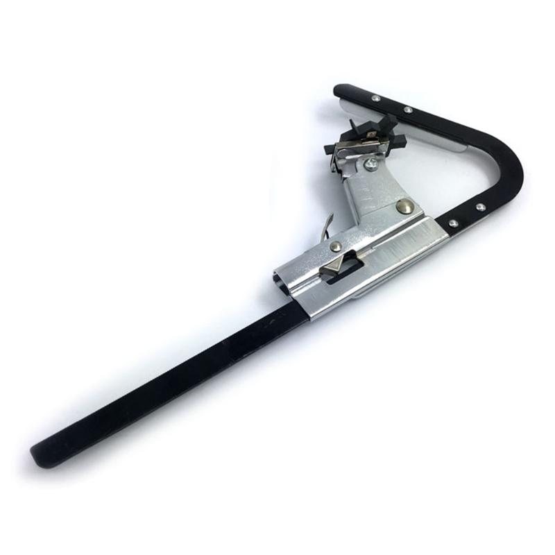 Piston Rings Grooves Cleaning Tool, Long Handle Manual Device with Adjustable Cutters and Metal Cutting Pieces for Motorcycle Maintenance