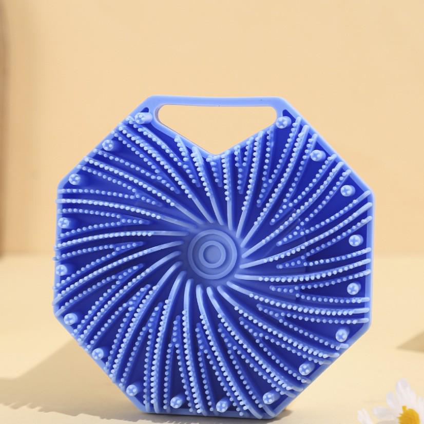 

Popular Silicone Polygonal Bath Brush - Portable Exfoliating & Massage Tool