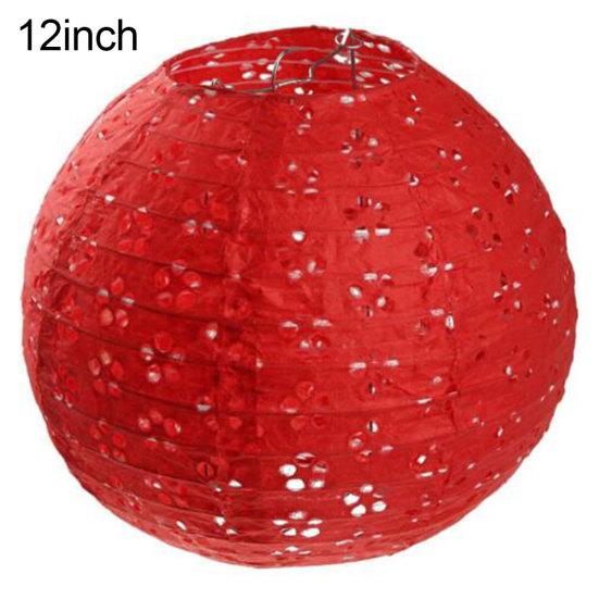 Chinesische Pflaumenblüte Hohl hängende Papierlaterne Hochzeits- Festivaldekoration