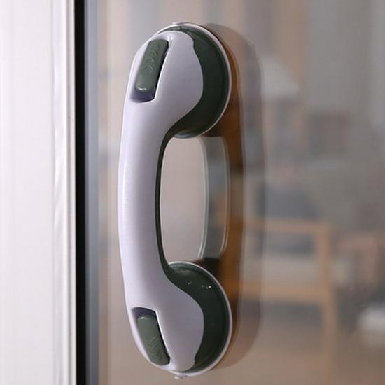 Spot Bathroom Anti-Slip No-Drill Suction Cup Handrail for Shower and Windows