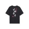 Li Ning Sports Trendy Collection T Shirts Men's Black Crew Neck Moderate Straight Fit AHSS371-3