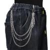 Hiphop Street Skirt Decoration Belt Luxury Women Metal Belt Hollows Out Belt for Enhancing Everyday and Event Outfits