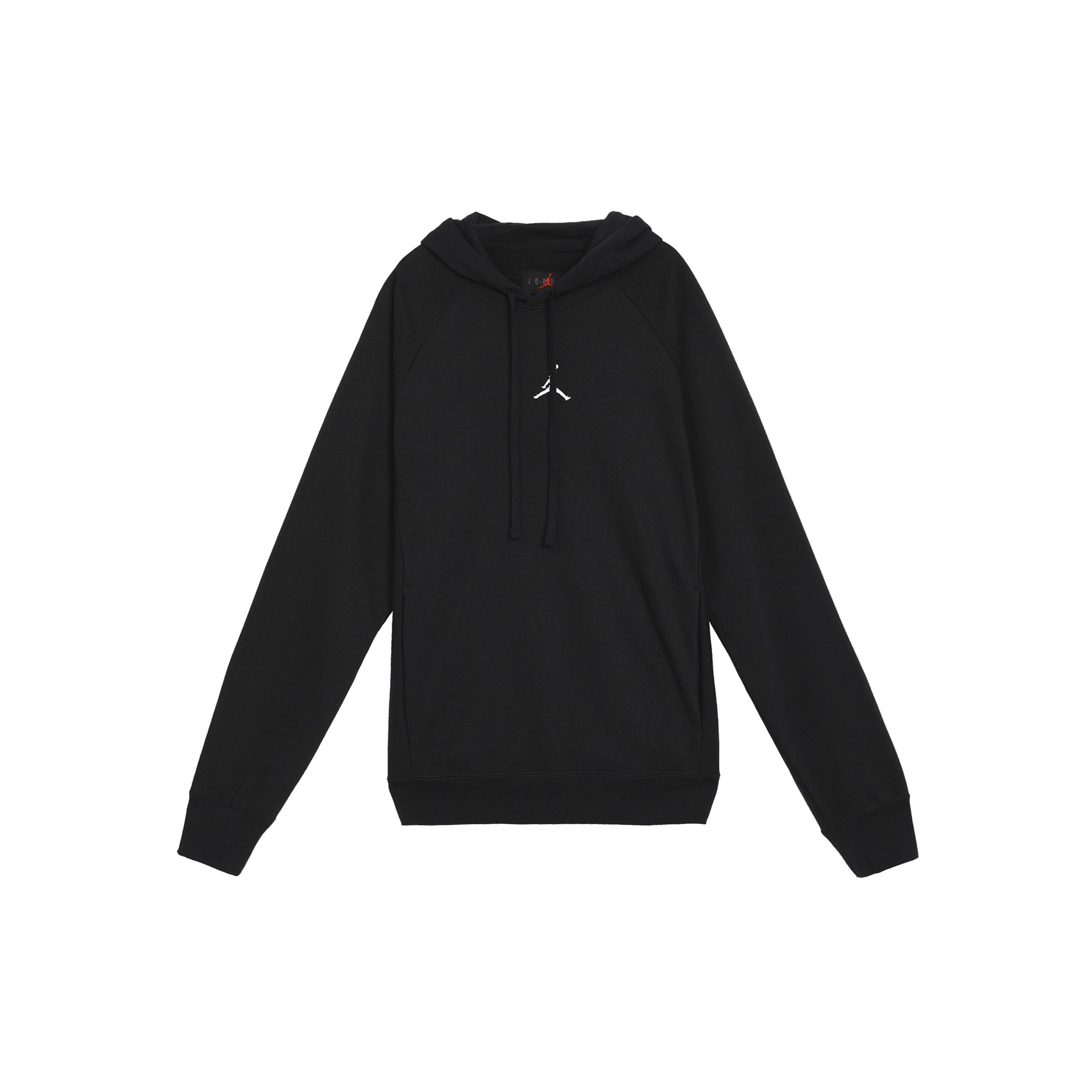 Худи свитшот Air Jordan однотонное мужское черное DQ7328-010 L