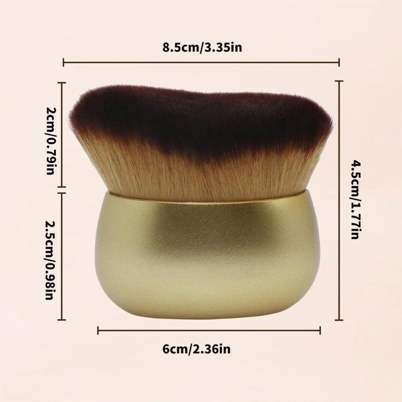 Professional Kabukis Makeup Brush For Full Body Selfs Tanning Bronzer Blending Seamless Coverage
