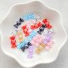 30Pcs Cute Mini Cartoon Candy Series Flat Back Rhinestone Bead Scrapbook DIY Manicures Appliques Accessories Crafts