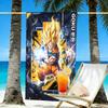 Dragon Ball-trykk Strandhåndkle Design, Mykt, Lettvektig. for Hjemmebad, Spa, Basseng, Yoga, Surfing, Camping, Gave til Familie, Venn
