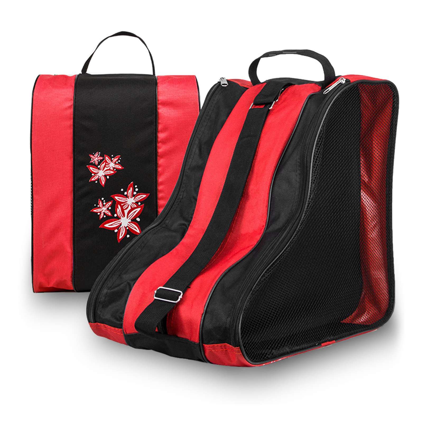 New 3 Layers Breathable Skate Carry Bag Case for Kids Roller Skates Inline Skates Ice Skates skate carry bag skate carry case красный