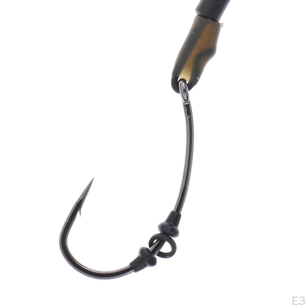 3Pcs Rigs Fishing Hook with Swivel for Big Game Sea