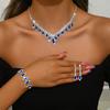 Bridal Accessories Wedding Dress Accessories Jewelry Set Earrings Necklace Bracelet Wedding Set